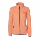 Sogne Fleece Jacket W, Mango/Grey, 38,  Tröjor
