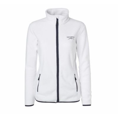 Sogne Fleece Jacket W, White/Navy, 42,  Tröjor