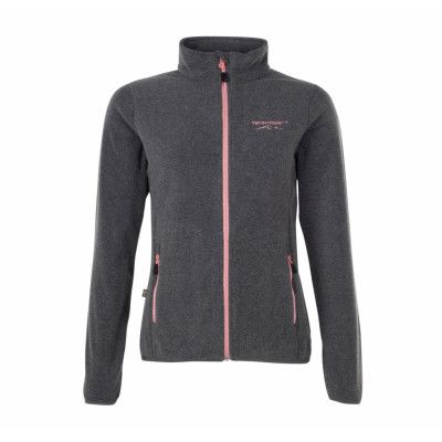 Stryn Fleece W, Charcoal Melange/Peach, 36,  Tröjor
