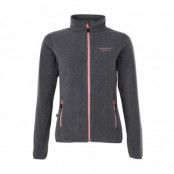Stryn Fleece W, Charcoal Melange/Peach, 42, Tröjor