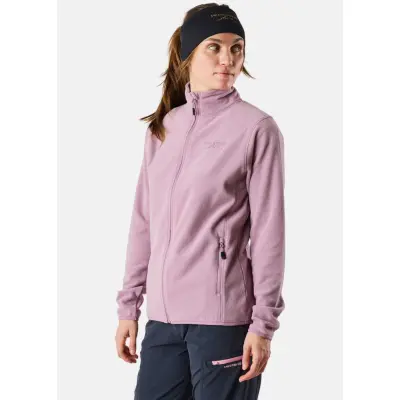 Stryn Fleece W, Pale Mauve Melange, 36,  Fleecetröjor