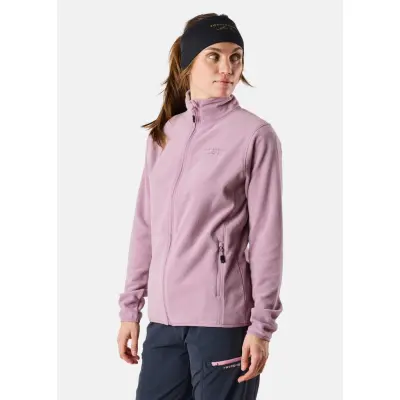 Stryn Fleece W, Pale Mauve Melange, 48,  Fleecetröjor