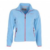 Stryn Fleece W, Turquoise/Coral, 36, Tröjor