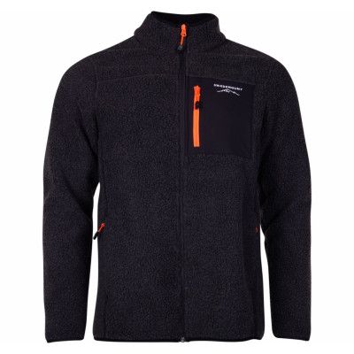 Svalbard Pile Fleece, Charcoal/Black, 3xl,  Tröjor