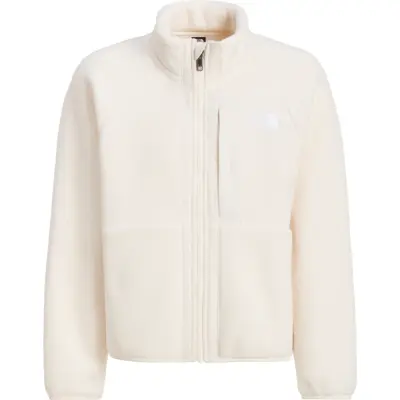 The North Face Girls' Yumiori Full Zip Jacket White Dune