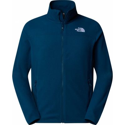 The North Face Men's 100 Glacier Full-Zip Fleece Midnight Petrol