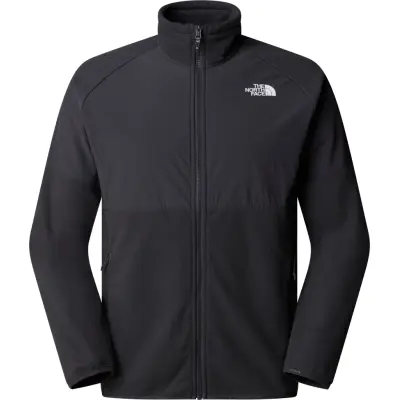 The North Face Men's Glacier Heavyweight Full Zip Fleece Asphalt Grey/Asphalt Grey/TNF Black