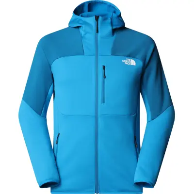The North Face Men's Meteora Full Zip Fleece Skyline Blue/Adriatic Blue