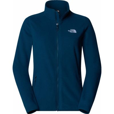 The North Face Women's 100 Glacier Full-Zip Fleece Midnight Petrol