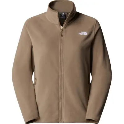 The North Face Women's Glacier Fleece Jacket Mocha Brown