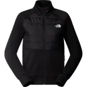 The North Face Women's Reaxion 2.0 Hybrid Full Zip Jacket TNF Black Heather