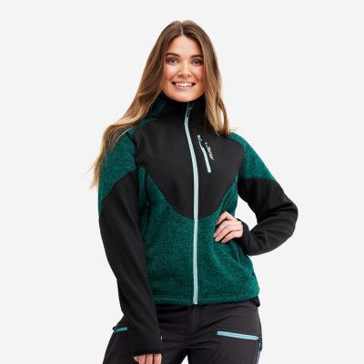 Tornado Fleece - Dam - Dark Teal, Storlek:XS - Dam>Tröjor>Fleece