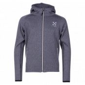 Training Zip Hood Jr, Charcoal Melange, 150, X-Trail