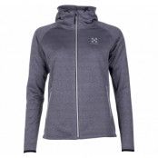Training Zip Hood W, Charcoal Melange, 36-46, X-Trail