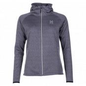 Training Zip Hood W, Charcoal Melange, 44,  X-Trail