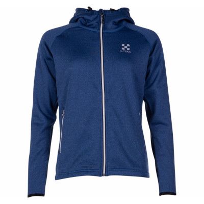 Training Zip Hood W, Navy Melange, 44,  X-Trail