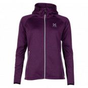 Training Zip Hood W, Plum Melange, 40,  X-Trail