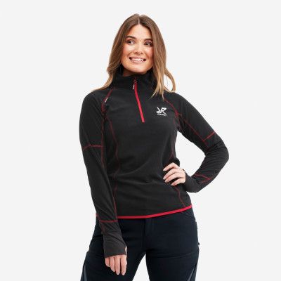Trekker Fleece - Dam - Black, Storlek:M - Dam>Tröjor>Fleece