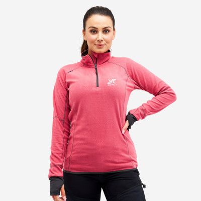 Trekker Fleece - Dam - Holly Berry, Storlek:XS - Dam>Tröjor>Fleece