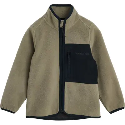 Tretorn Kids' Scout Wind Fleece Jacket Smokey Olive