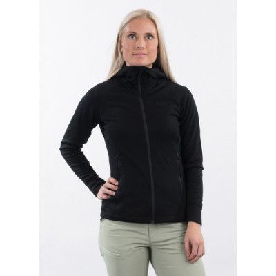 Ulstein Wool Hood W Jacket, Black, L,  Tröjor