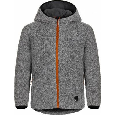 Urberg Juniors' Pile Hoodie Grey Melange