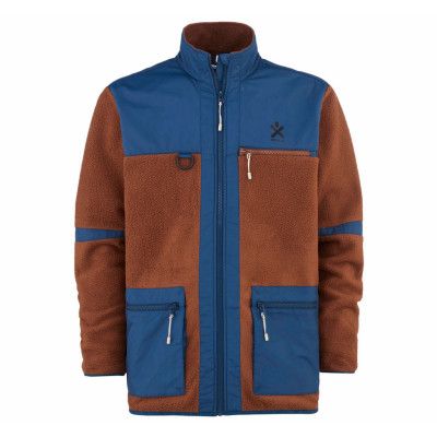 Utility Fleece Jacket, Walnut, Xl,  Tröjor
