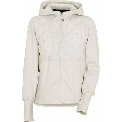 Didriksons Valda Women's Full Zip Silver White