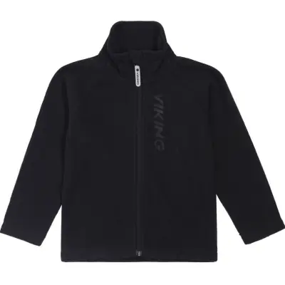 Viking Playtime Fleece Jacket Warm Kids Black