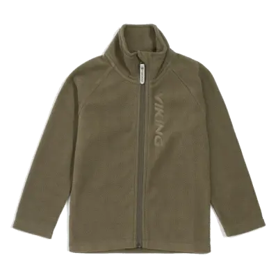 Viking Playtime Fleece Jacket Warm Kids Olive