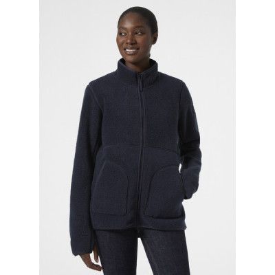 W Imperial Pile Jacket, 597 Navy, L,  Fleecetröjor