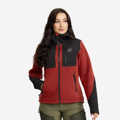 Dam>Tröjor>Fleece&Mellanlager - Wander Pro Wool Hoodie - Dam - Bossa Nova, Storlek:XL