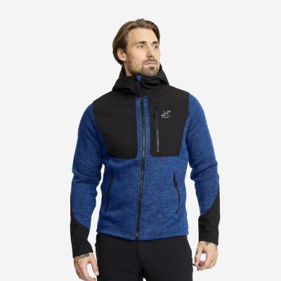 Wander Pro Wool Hoodie - Herr - Classic Blue, Storlek:3XL - Herr>Tröjor>Hoodies
