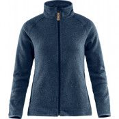 Women's Övik Fleece Zip Sweater Navy
