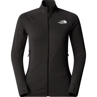 The North Face Women's Bolt Polartec Jacket Asphalt Grey/TNF Black