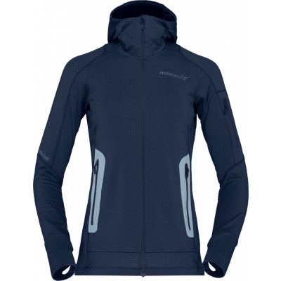 Norrøna Women's Falketind Power Grid Hood Indigo Night
