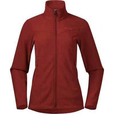 Bergans Women's Finnsnes Fleece Jacket  Chianti Red