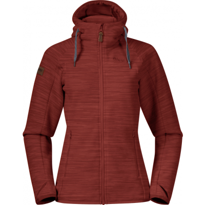 Bergans Women's Hareid Fleece Jacket Chianti Red