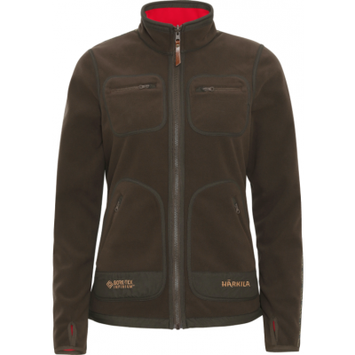 Härkila Women's Kamko Fleece Brown/Red