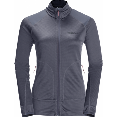 Jack Wolfskin Women's Kammweg Full Zip Dolphin
