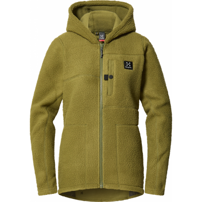 Haglöfs Women's Malung Pile Hood Olive Green