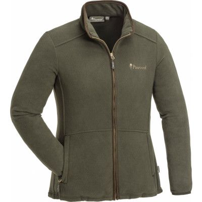Pinewood Women's Nydala Fleece Jacket Hunting Brown/Suede Brown