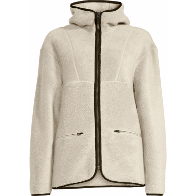 Casall Women's Pile Jacket Off White