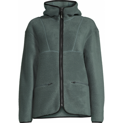 Casall Women's Pile Jacket Dusky Teal