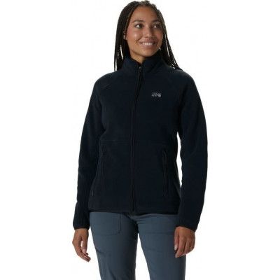 Mountain Hardwear Women's Polartec Double Brushed Full Zip Jacket Black