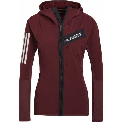 Adidas Women's Techrock Flooce Wind Hooded Jacket Shared