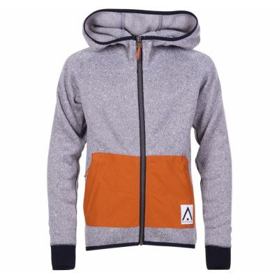 Yknit Fleece, Grey Melange, 120,  Wear Colour