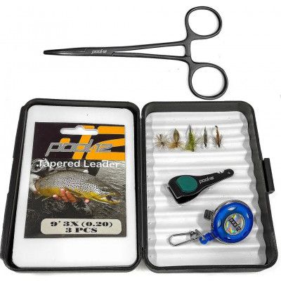 Pool 12 Fly Fishing Starter Kit NoColour