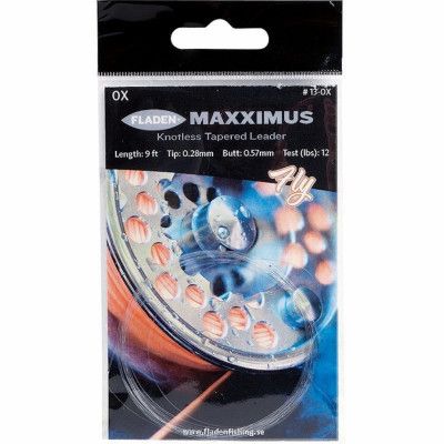 Maxximus Tapered Fly Leader taperad tafs