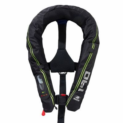 Baltic Legend 190 automatisk uppblåsbar flytväst, svart